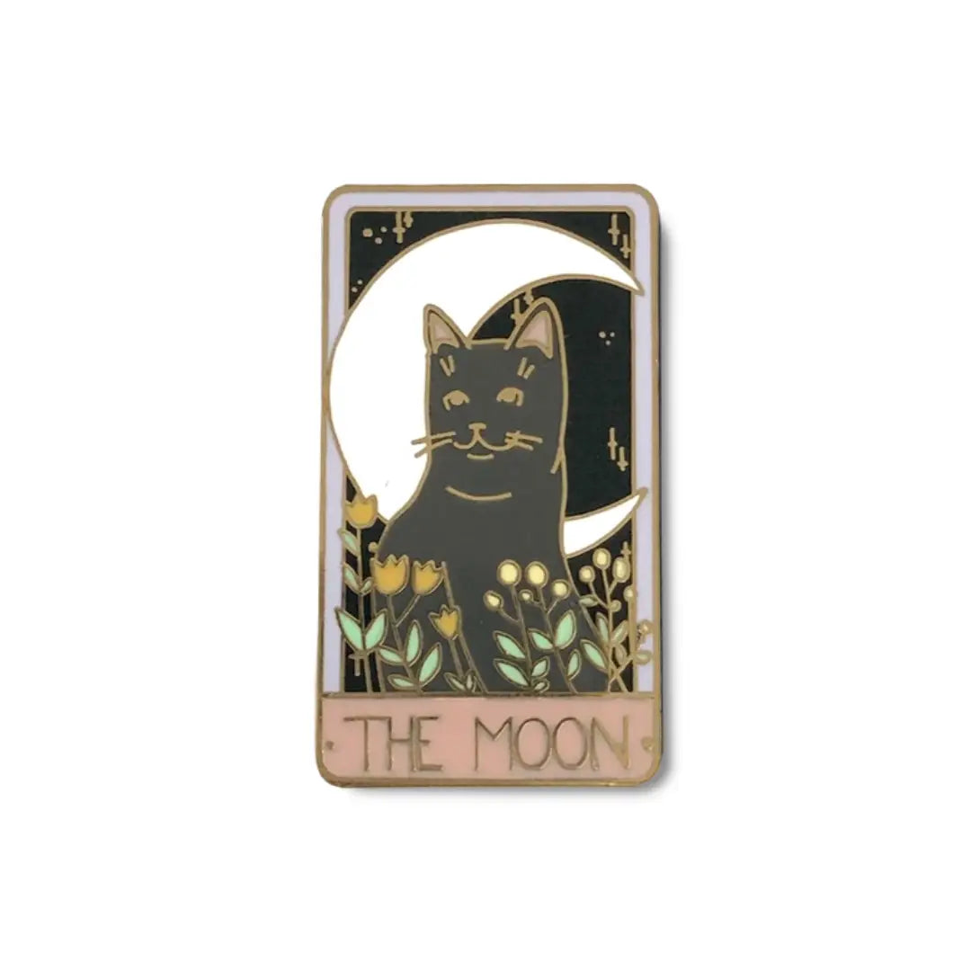 Considerate Cat - Enamel Tarot Cat Pins