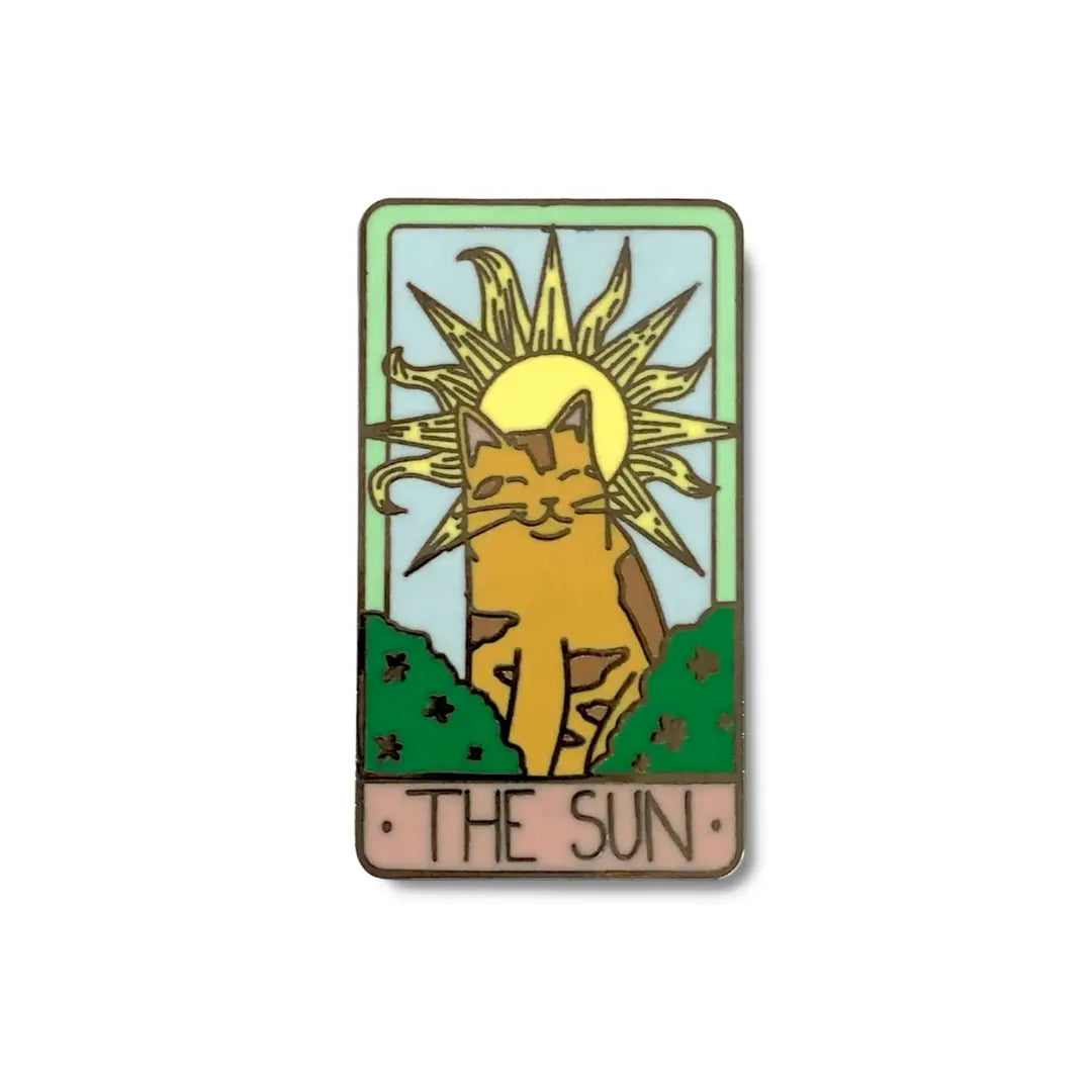 Considerate Cat - Enamel Tarot Cat Pins