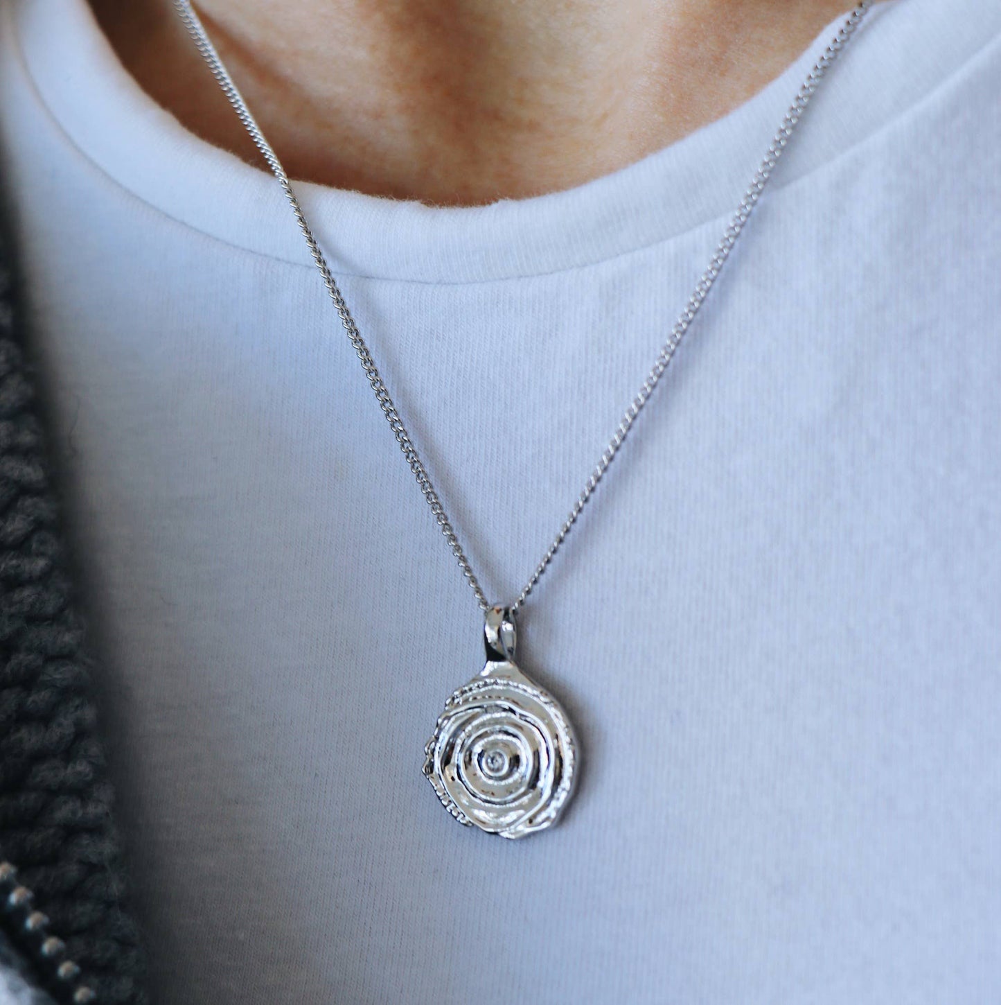 Horace Jewelry - Cecia Pendant Necklace with Zircon