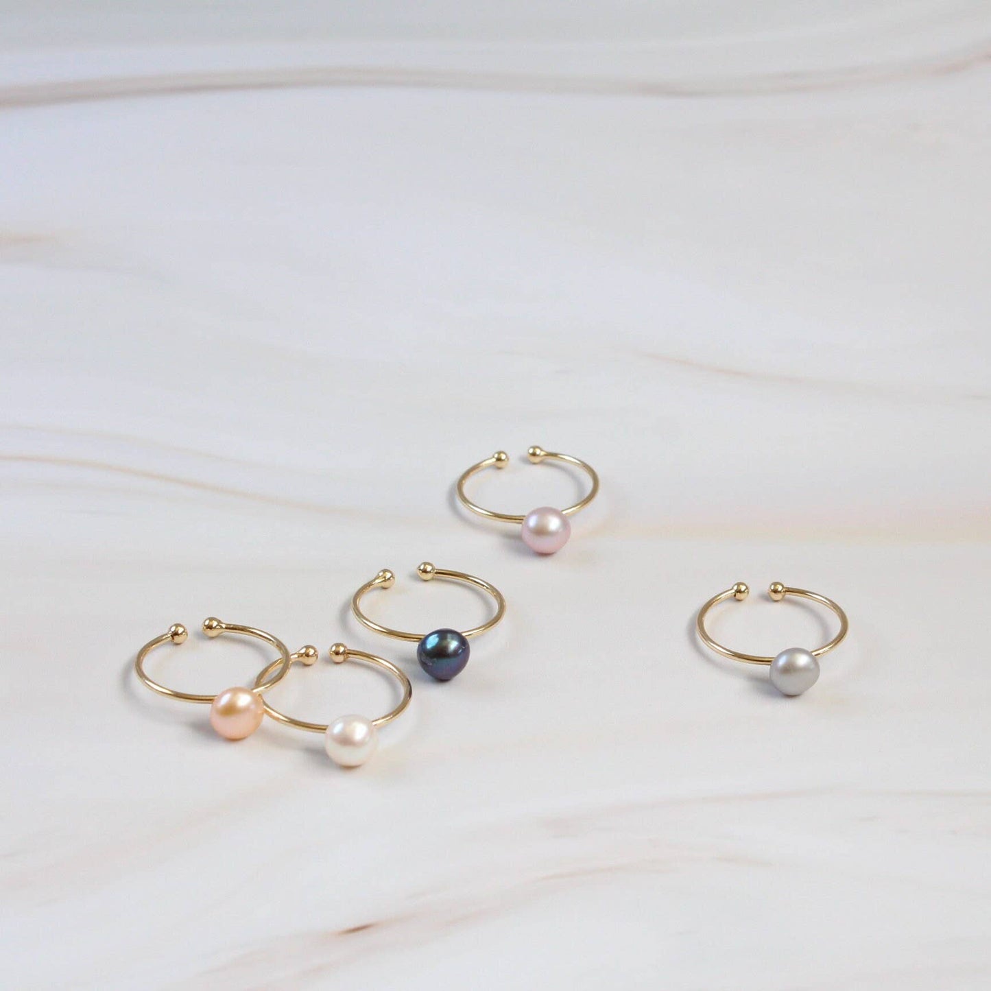 iBijoux - Pearl Stackable Ring