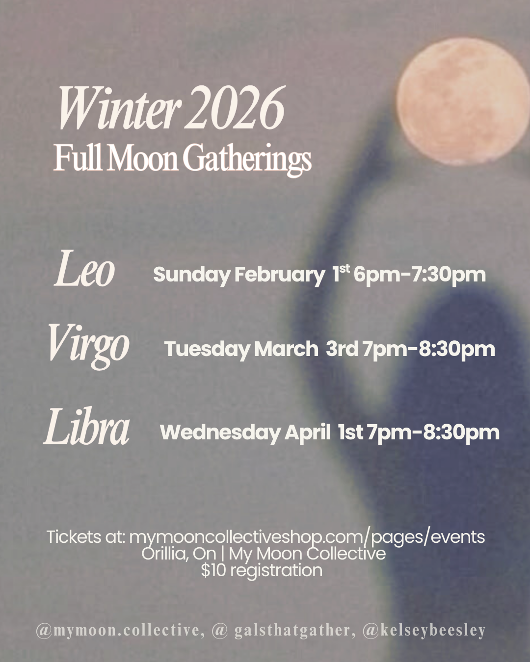 Event: Libra Full Moon Gathering (April 1st)