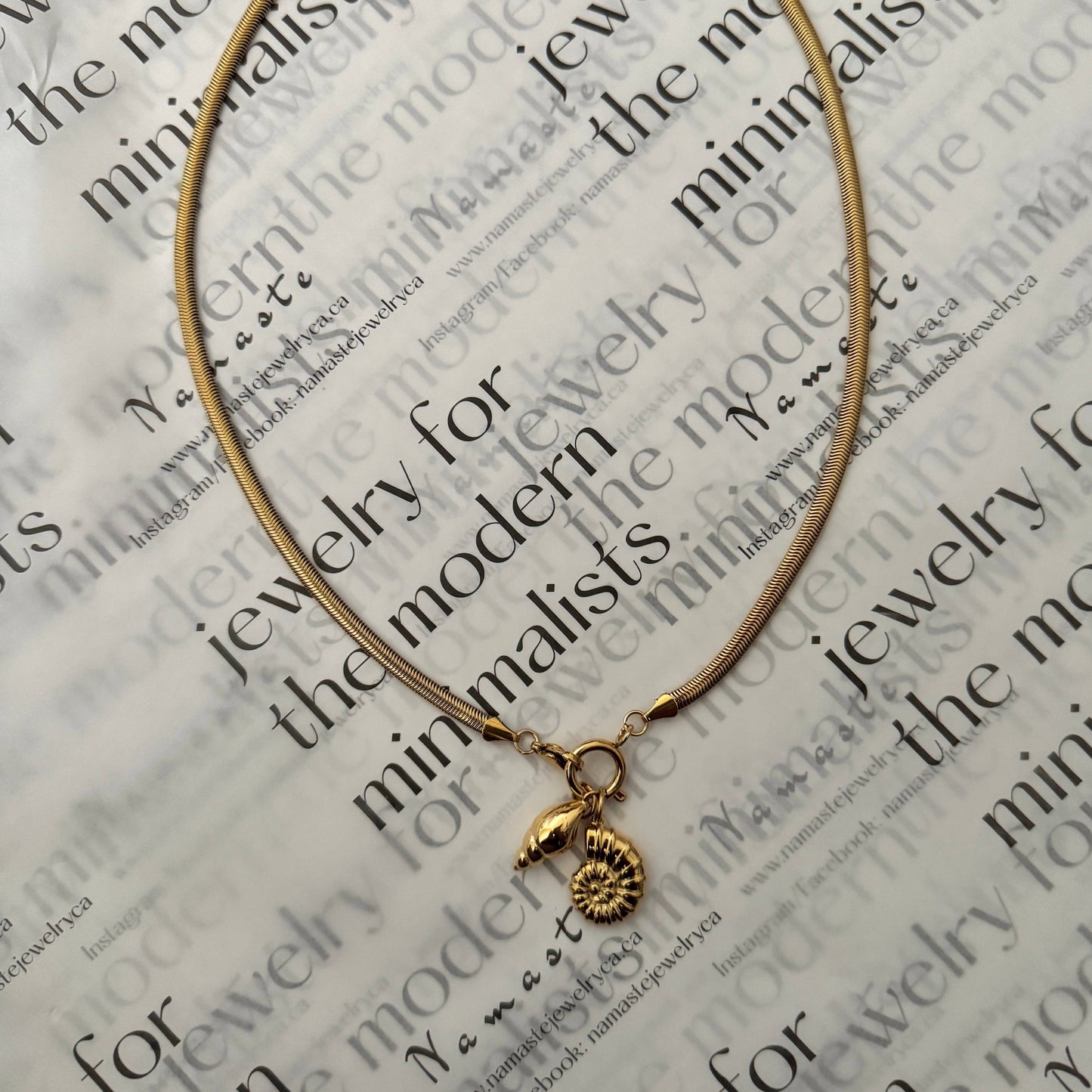 Namaste Jewelry - Conch Necklace