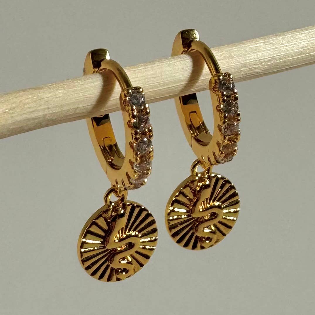 Namaste Jewelry - Arushi Snake Hoops