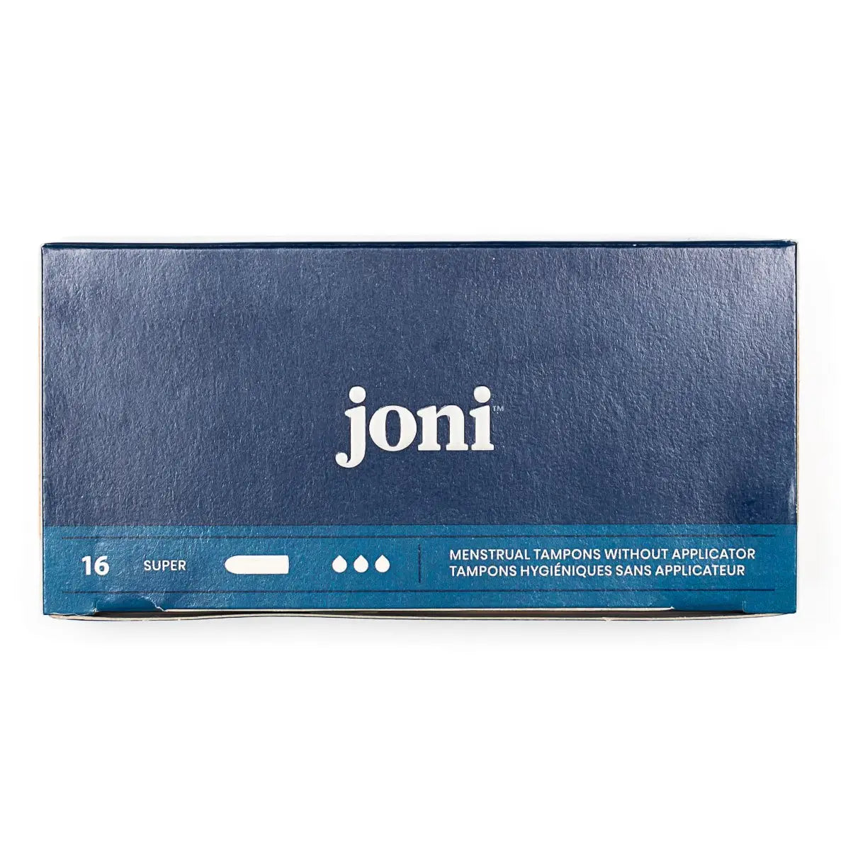 joni - Organic Cotton Non-Applicator Tampons