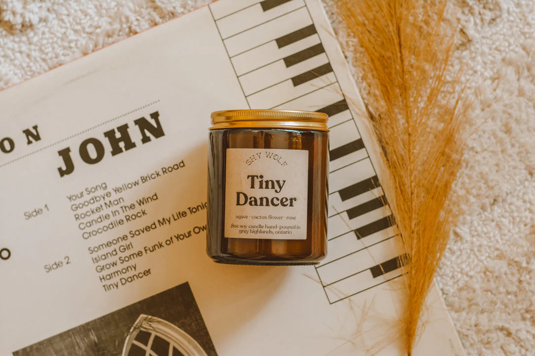 Shy Wolf Candle - Vinyl Collection