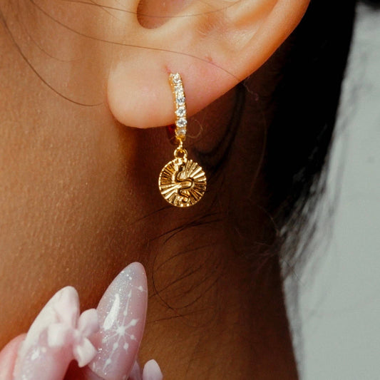 Namaste Jewelry - Arushi Snake Hoops