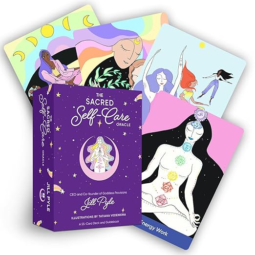 The Sacred Self-care Oracle: A 55-card Deck And Guidebook