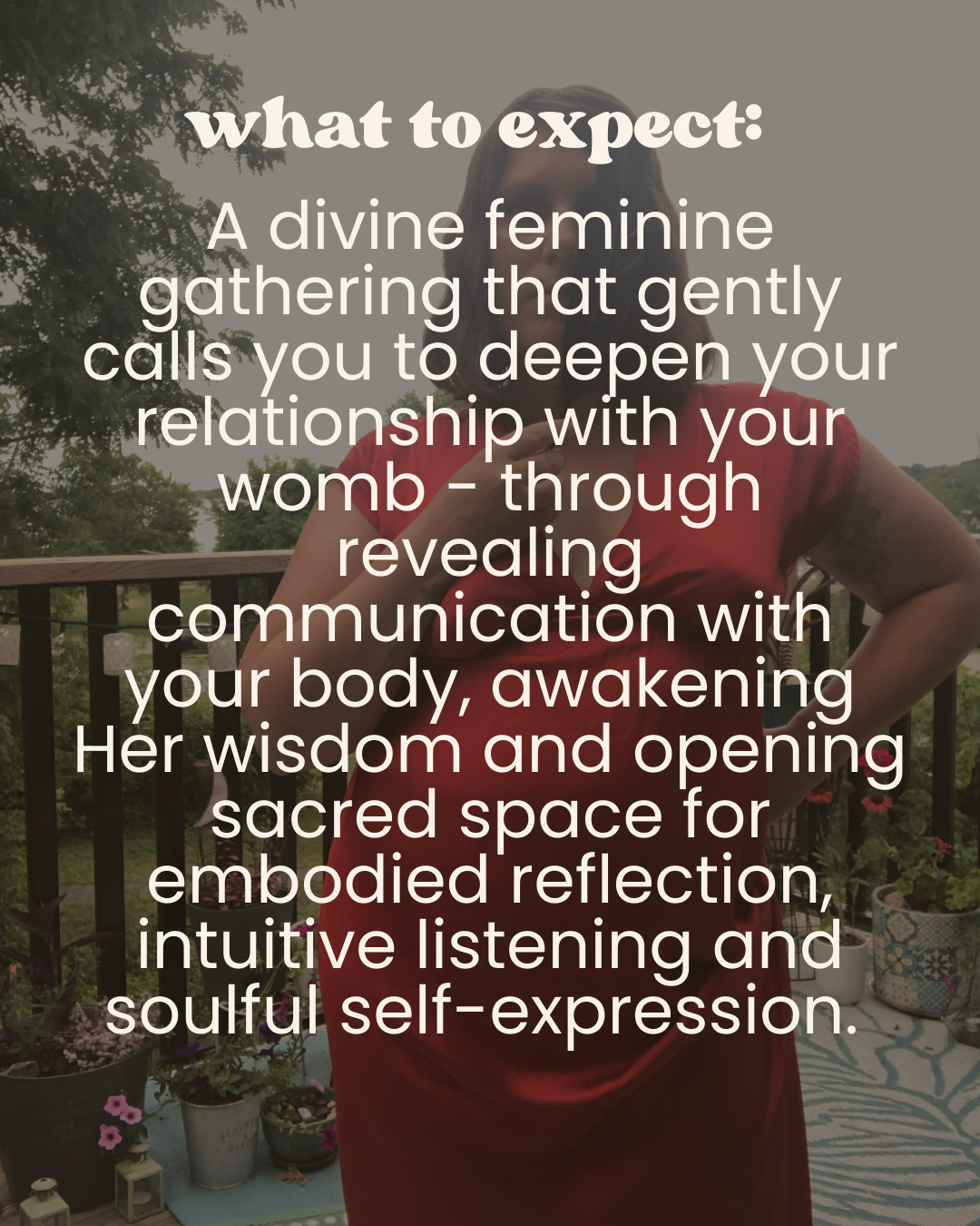 Event: Revealing Womb: Sacred Salon with Rebecca Birtzu (Nov 7th)