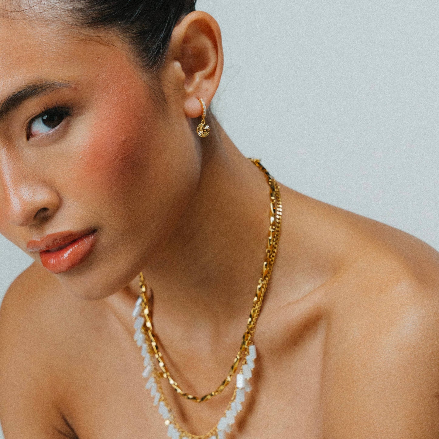 Namaste Jewelry - Arushi Snake Hoops