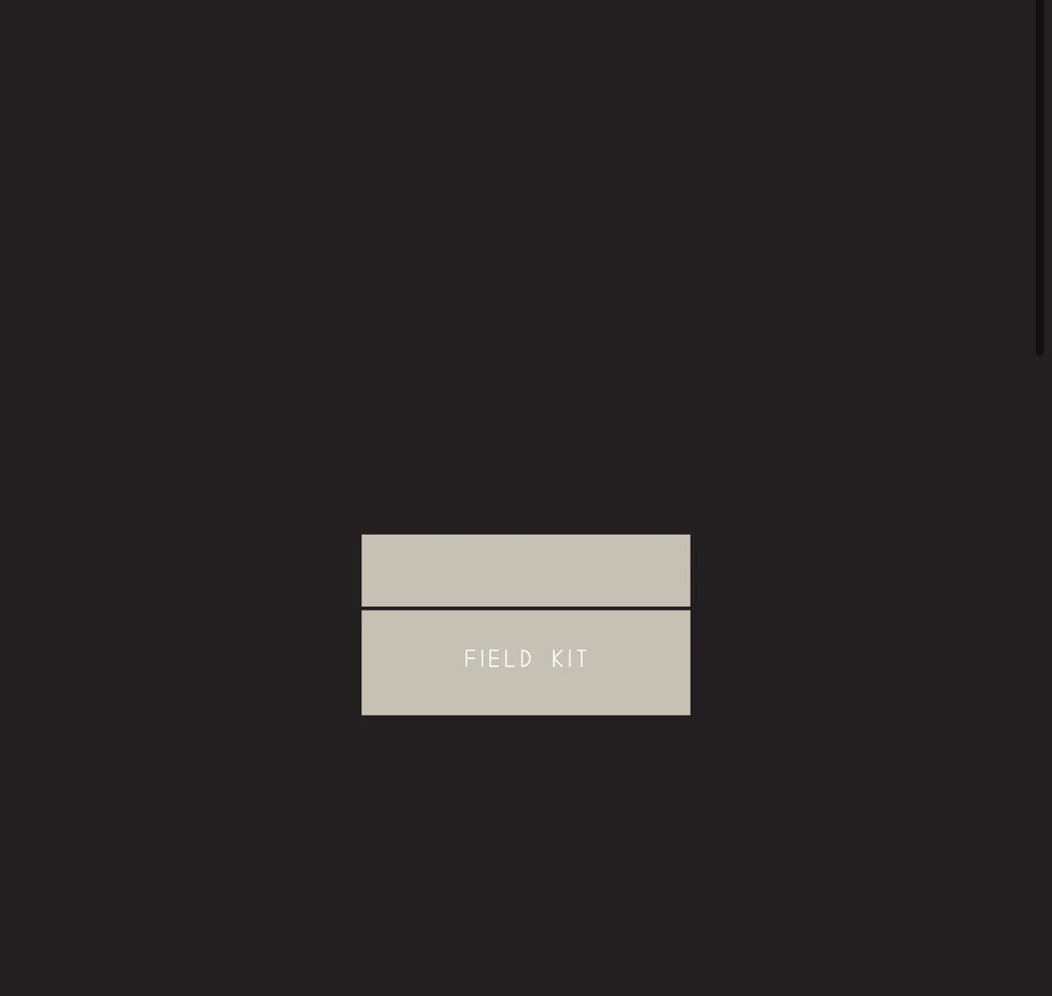 Field Kit -Incense