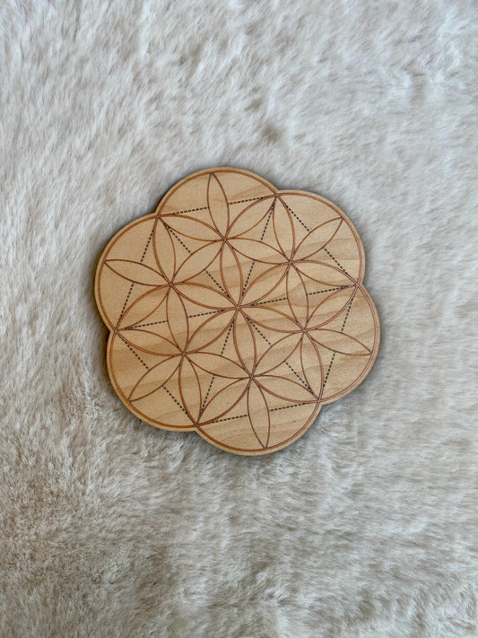 Flower of Life Crystal Grid