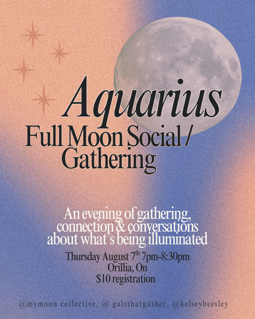 Event: Aquarius Full Moon Gathering