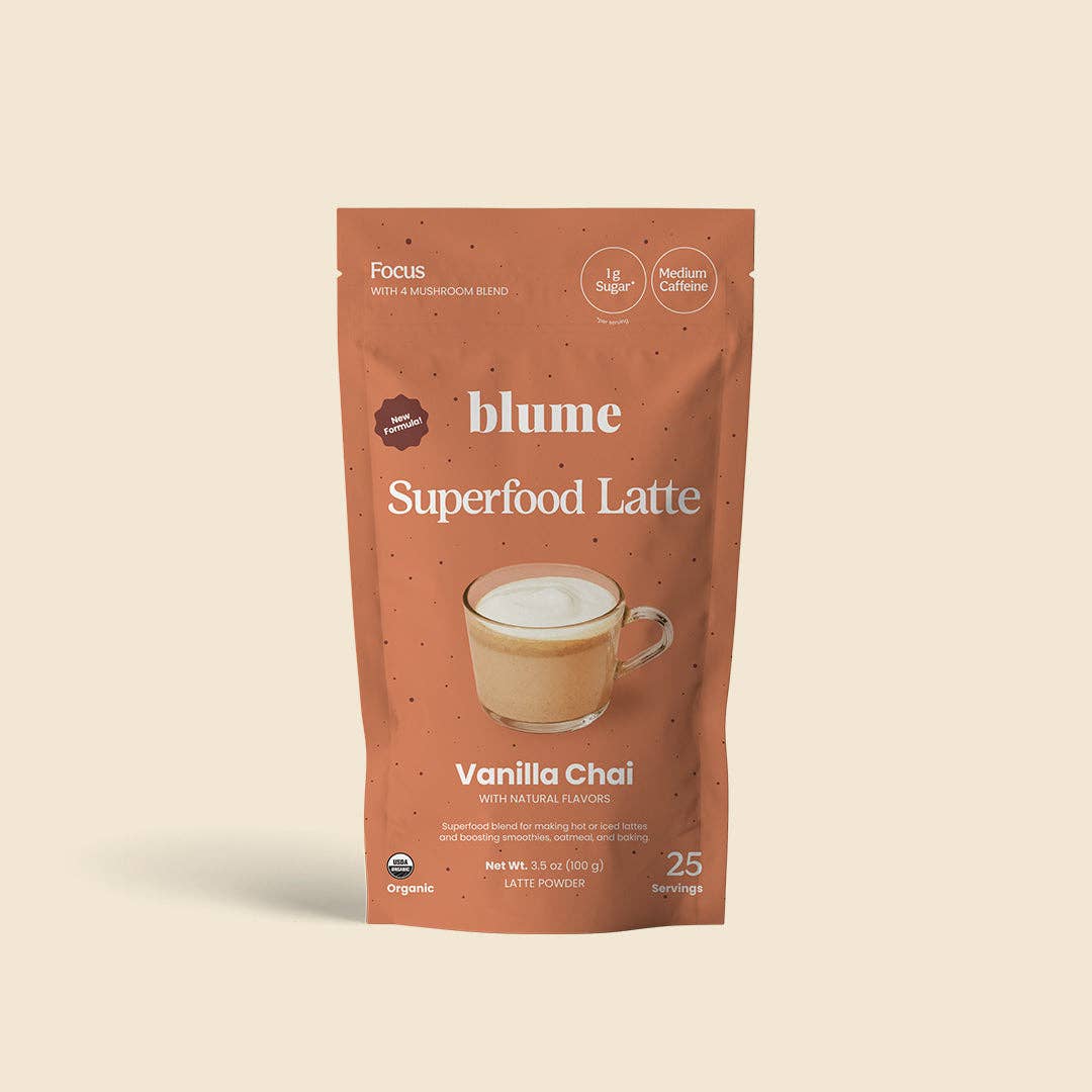 Blume - Superfood Latte Powder, Vanilla Chai Blend