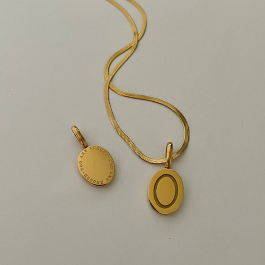 Namaste Jewelry - ‘You are Enough’ Affirmation Necklace