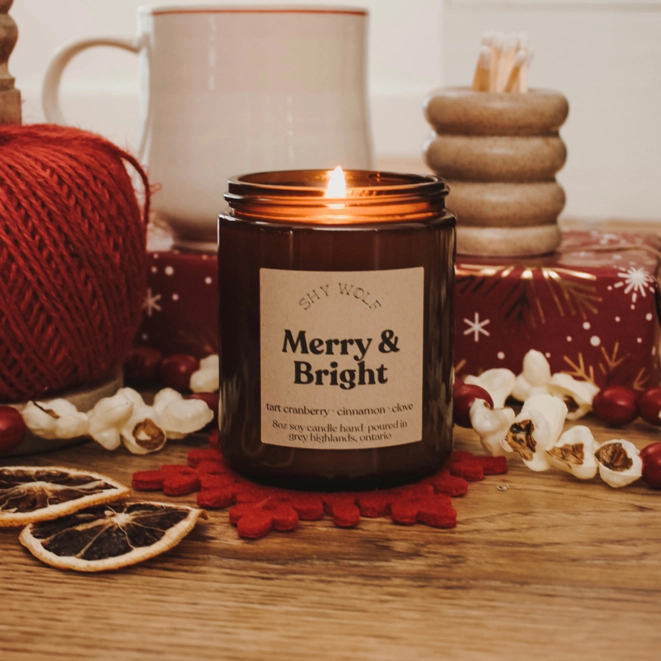 Shy Wolf Candles - Seasonal Scents