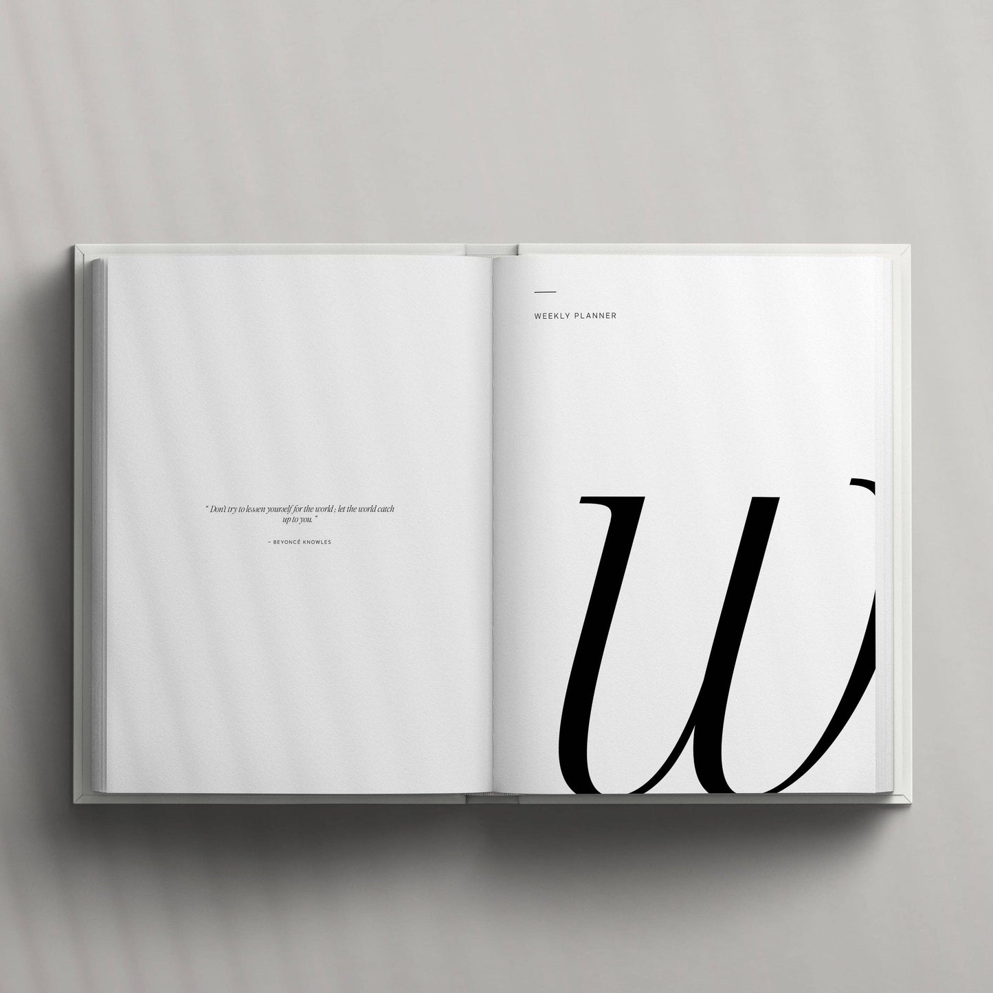 Rosie Papeterie - L'Agenda : The Complete Undated Weekly Planner