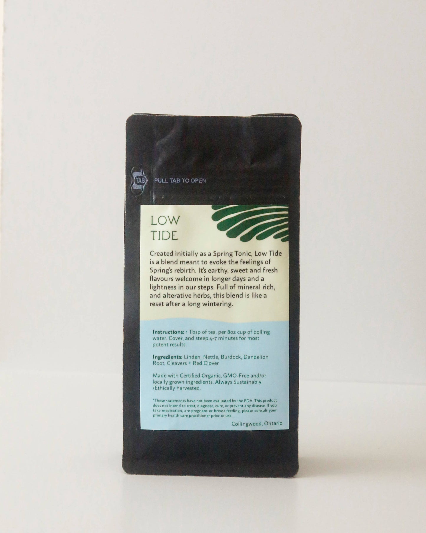 Rosewood + Silver Tea: Low Tide