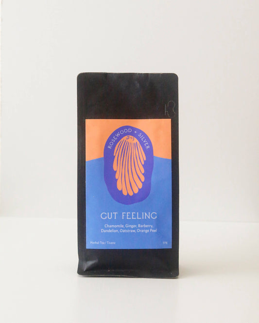 Rosewood + Silver Tea: Gut Feeling