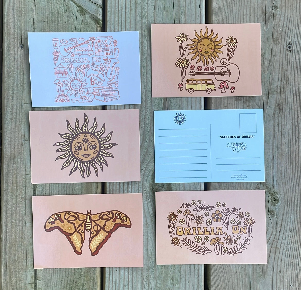 Postcards - The Sunny Collection