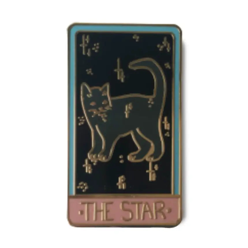 Considerate Cat - Enamel Tarot Cat Pins
