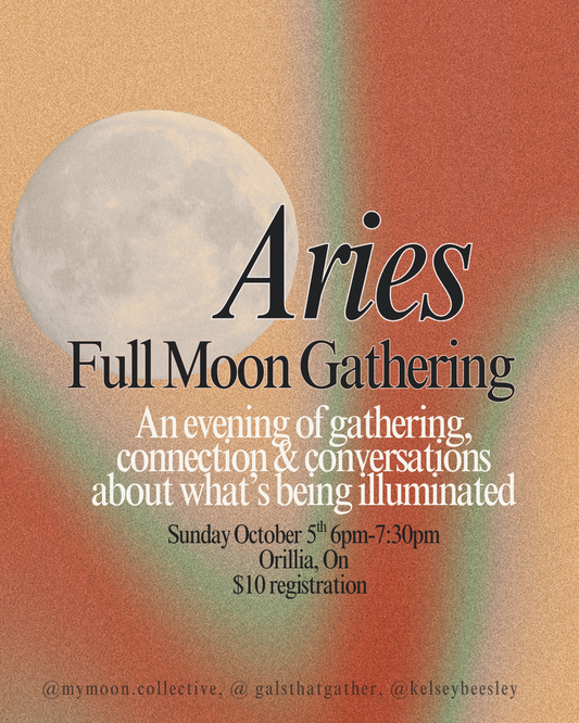 Event: Aries Full Moon Gathering (Oct 5th)