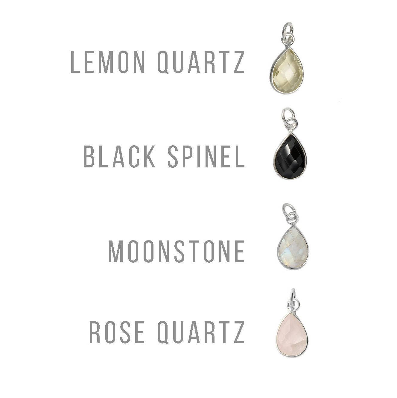 Hunter & Trove - Isla Teardrop Crystal Necklace