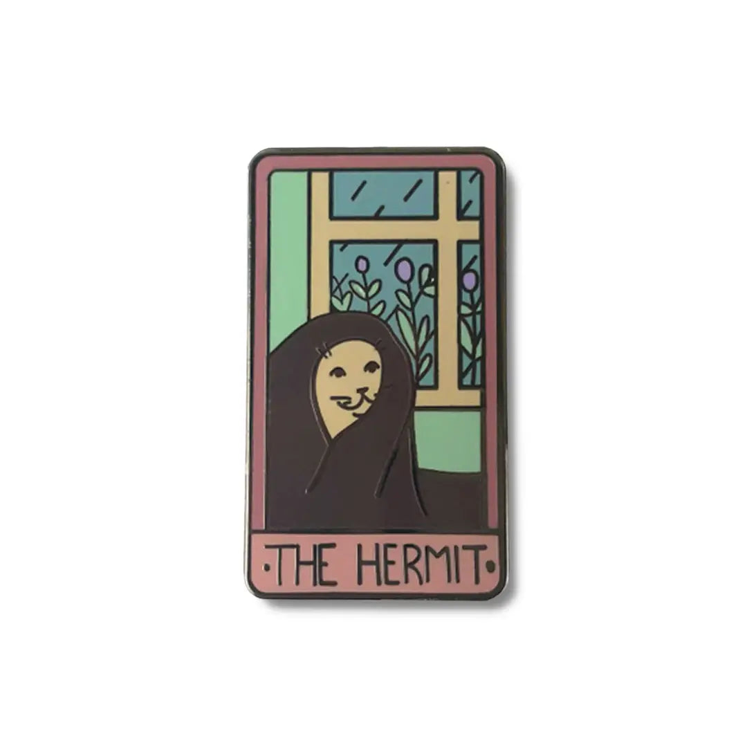 Considerate Cat - Enamel Tarot Cat Pins