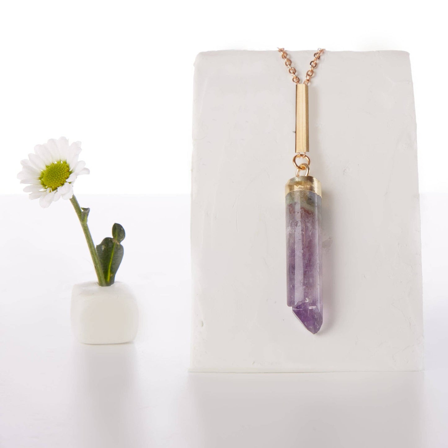 TISH jewelry - Zena Amethyst Necklace