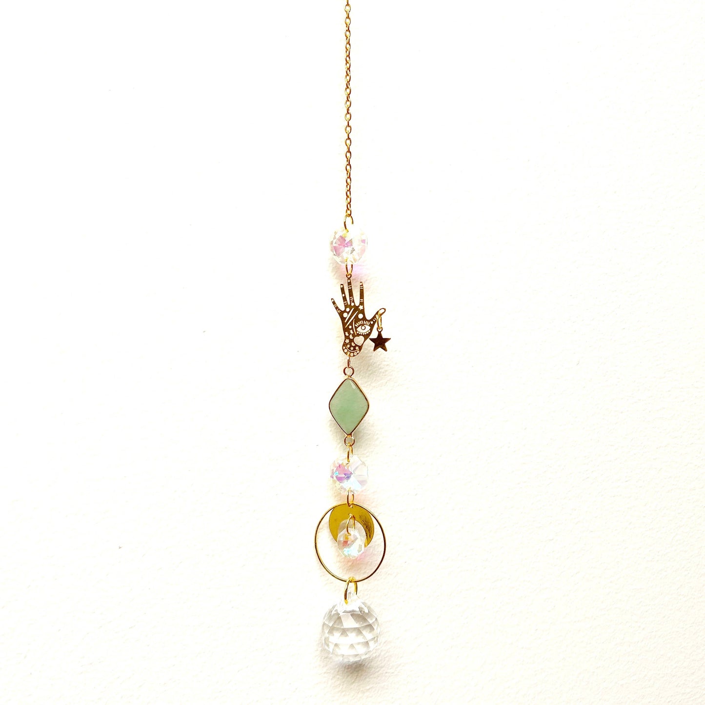 Byond the Looking Glass - Fortune Aventurine Suncatcher