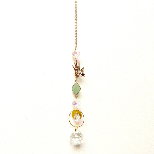 Byond the Looking Glass - Fortune Aventurine Suncatcher