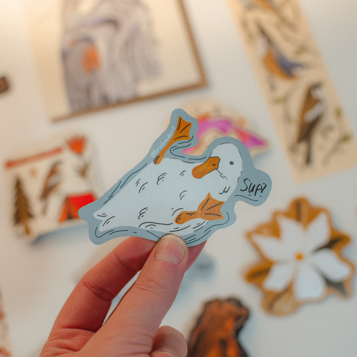 Brush & Bird Paper Co. - Duck Magnet