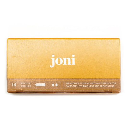 joni - Organic Cotton Non-Applicator Tampons