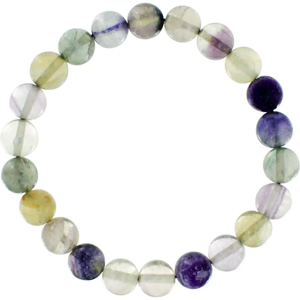 Gemstone Bracelets - Rounded Crystal Beads