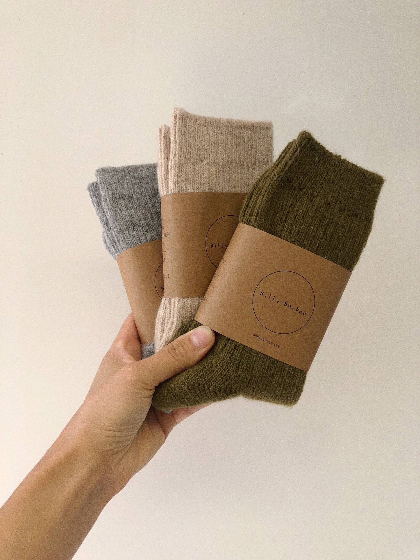 Billy Bamboo - ICELAND WOOL SOCKS