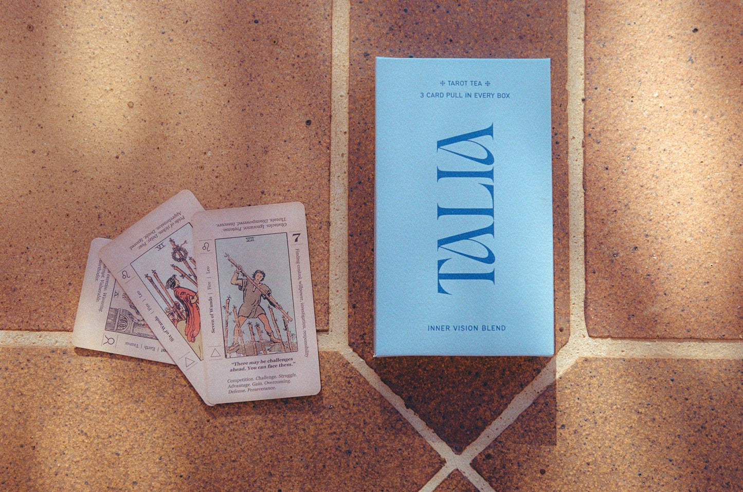 TALIA TAROT TEA: Inner Vision Blue Lotus Blend