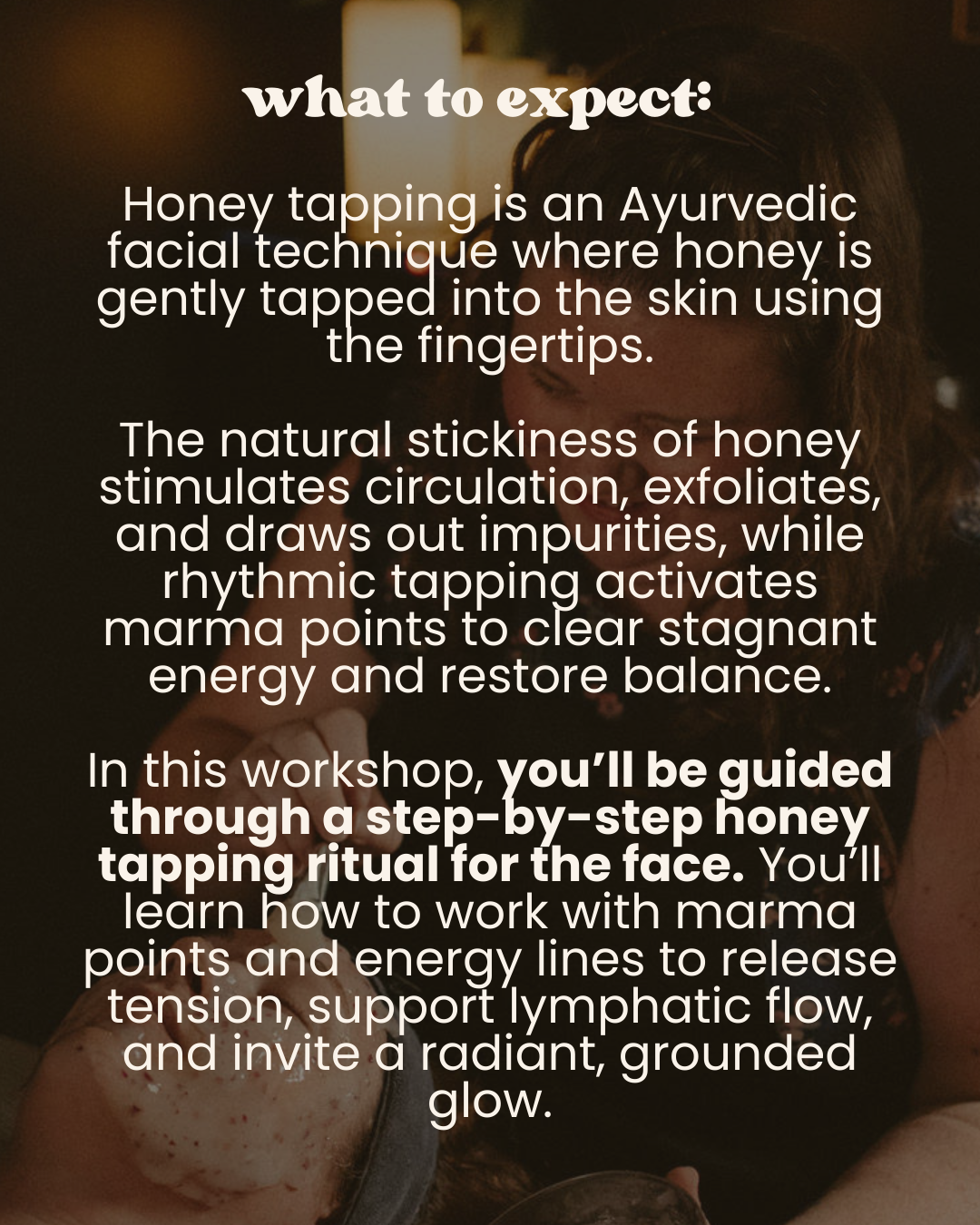 Event: The Honey Tapping Ritual with Jenn Columbus(Oct 17th)
