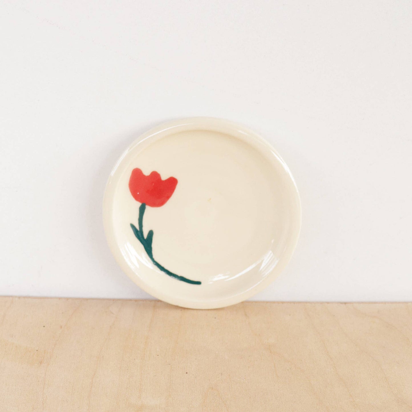 Nightshift Ceramics - Ceramic Floral Ring Dish