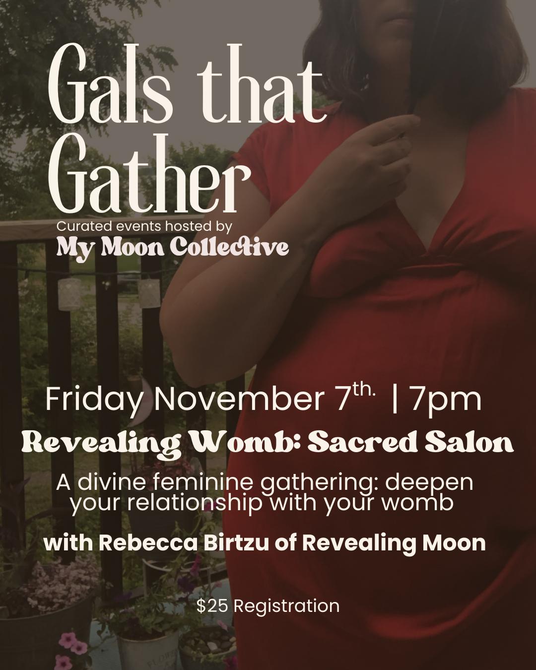 Event: Revealing Womb: Sacred Salon with Rebecca Birtzu (Nov 7th)
