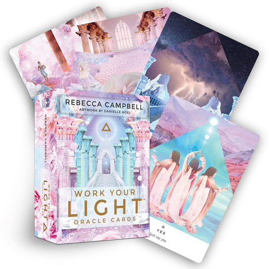 Work Your Light Oracle Cards: A 44-card Deck And Guidebook