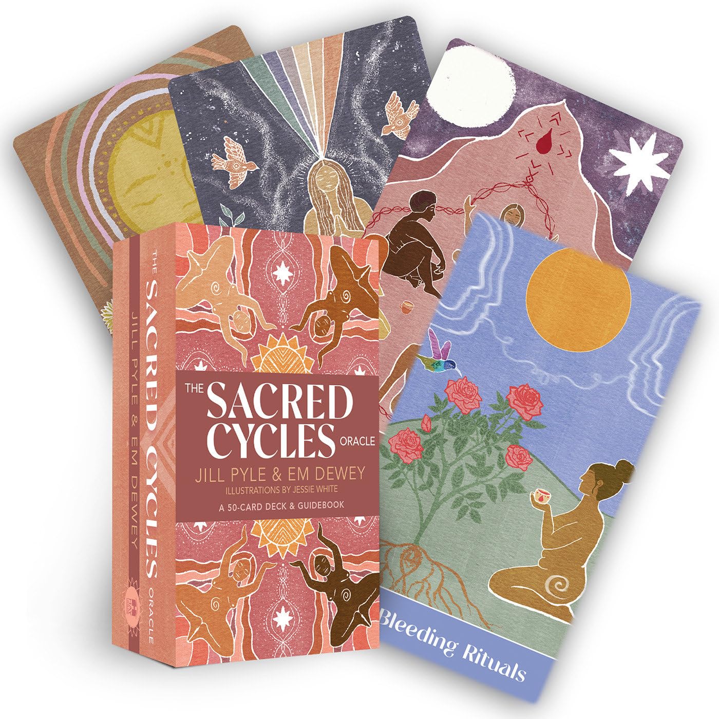 The Sacred Cycles Oracle: A 50-card Deck And Guidebook