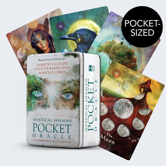 Mystical Shaman Pocket Oracle Cards: A 64-Card Deck and Guidebook