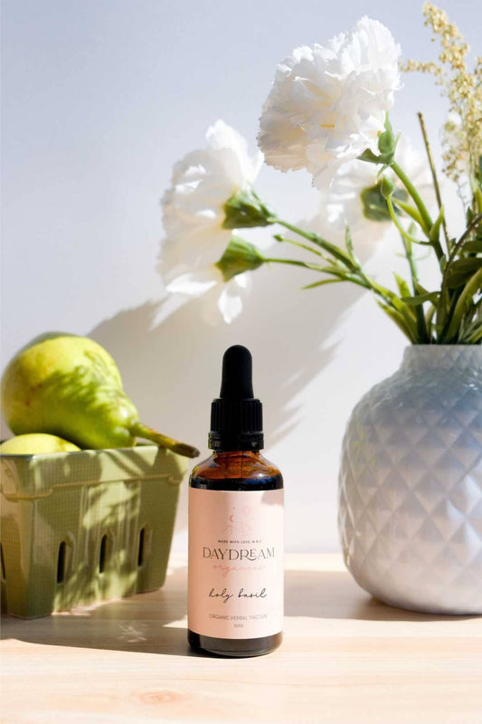 Daydream Organics | Prairie Doctor Brand - Holy Basil (Tulsi Krishna) Herbal Tincture