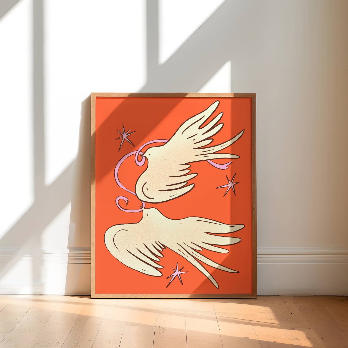 Brush & Bird Paper Co. - Love Birds Art Print