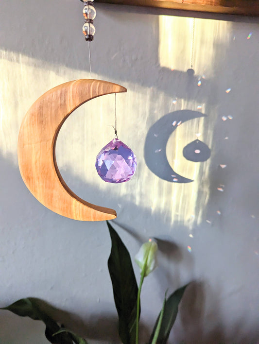 Goddess Provisions - Crystal Moon Sun catcher