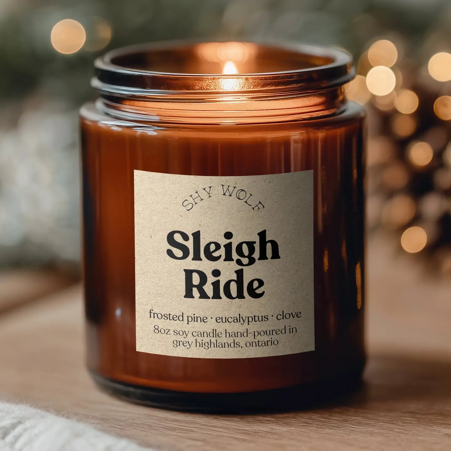 Shy Wolf Candles - Seasonal Scents