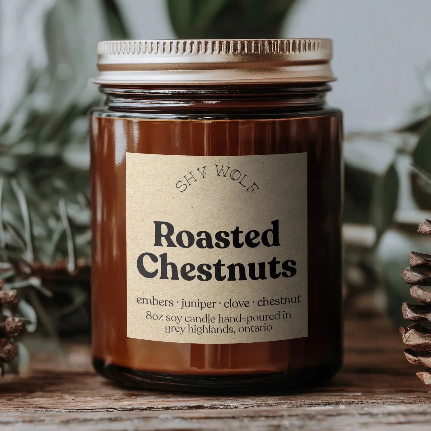 Shy Wolf Candles - Seasonal Scents