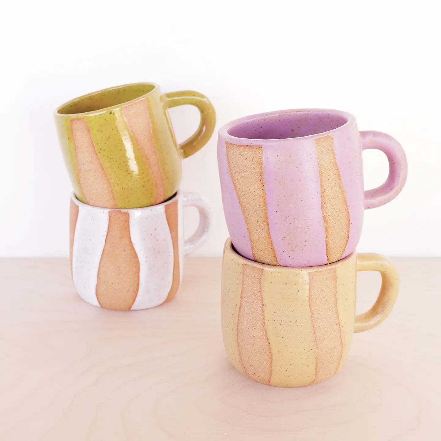 Nightshift Ceramics - Wavy Coffee Mug