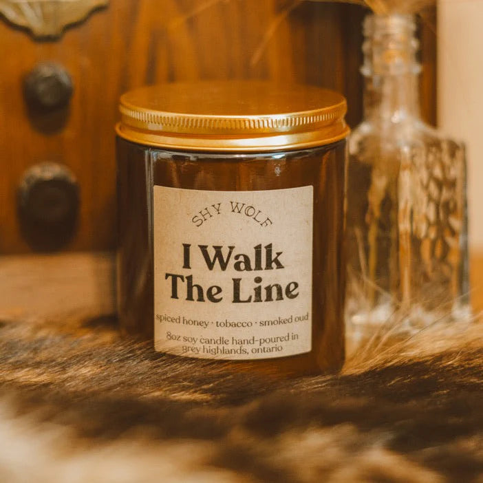 Shy Wolf Candle - Vinyl Collection