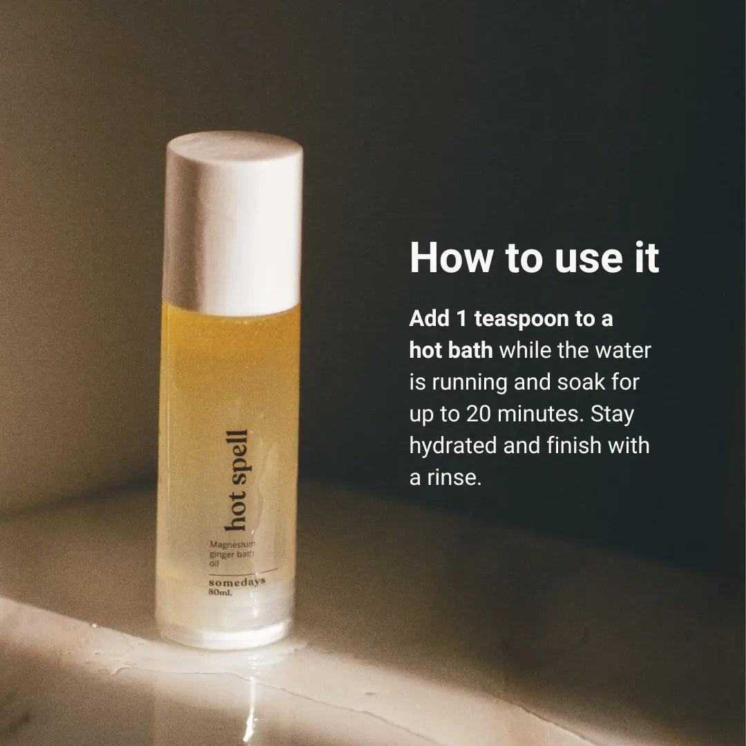 Somedays - Hot Spell Bath Oil