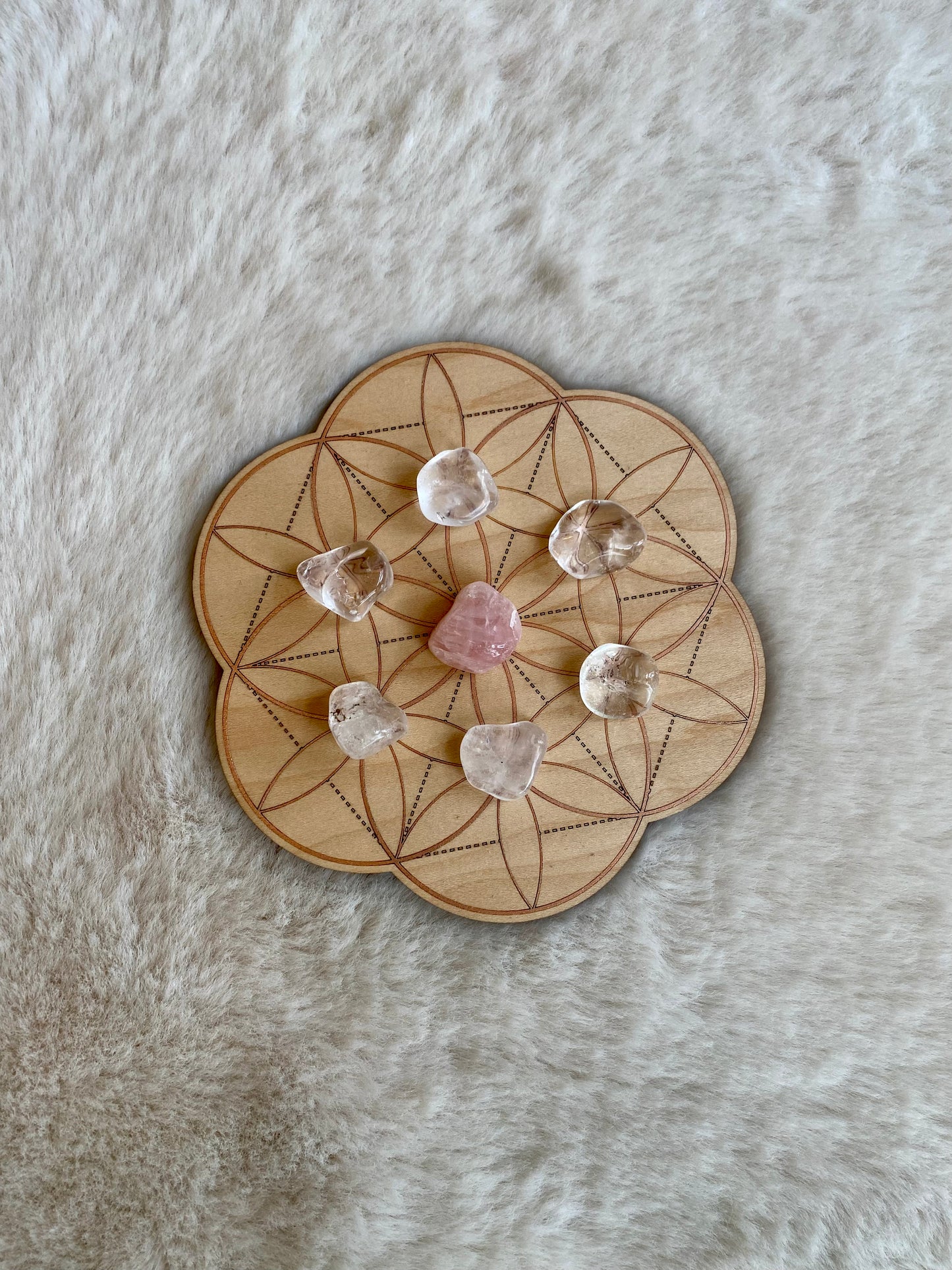 Flower of Life Crystal Grid